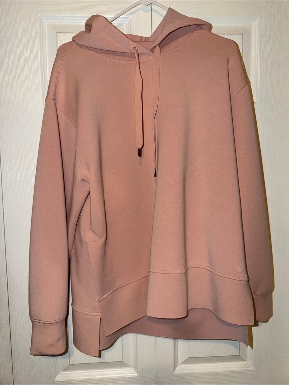 CALIA Dusty Pink Pullover Hoodie Sweatshirt